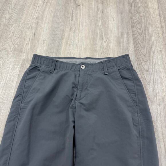 Under Armour UA Drive Tapered Pants Men's 32x30 Gray Golf Golfing Flat Front - Picture 3 of 11